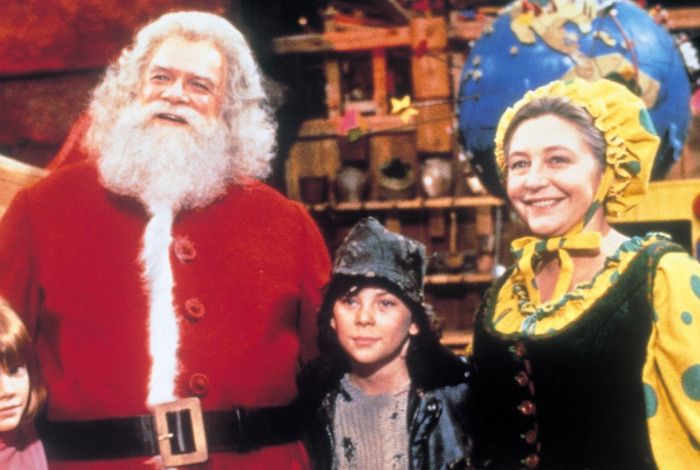 Santa and other characters from the movie