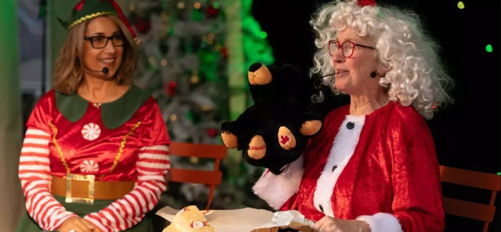 Christmas storytime session.