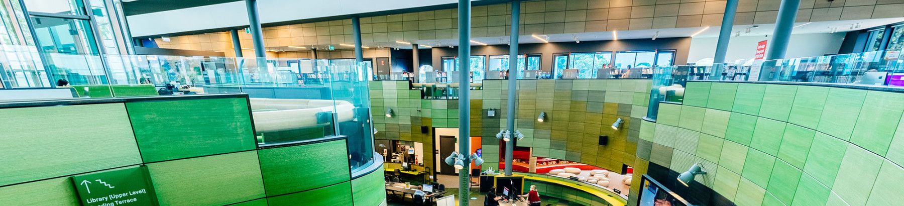 Springvale Library interior.