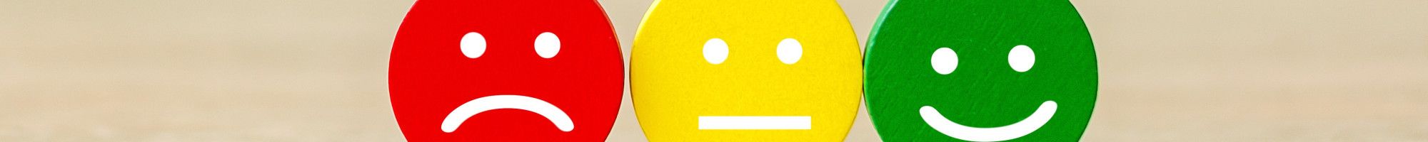 Emojis representing feedback