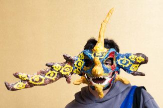 Child in cosplay at Dandy-Con.