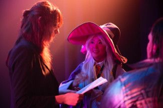 Presenter and participant in cosplay at Dandy-Con.