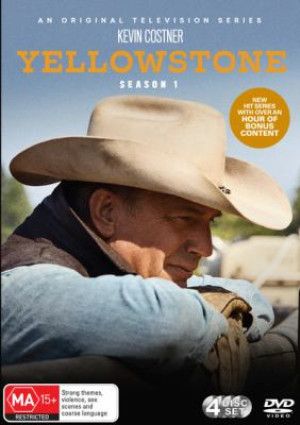 Yellowstone (DVD) by Taylor Sheridan and John Linsonand 