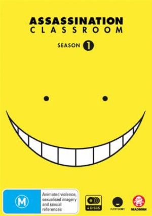 Assassination Classroom Season 1 DVD.